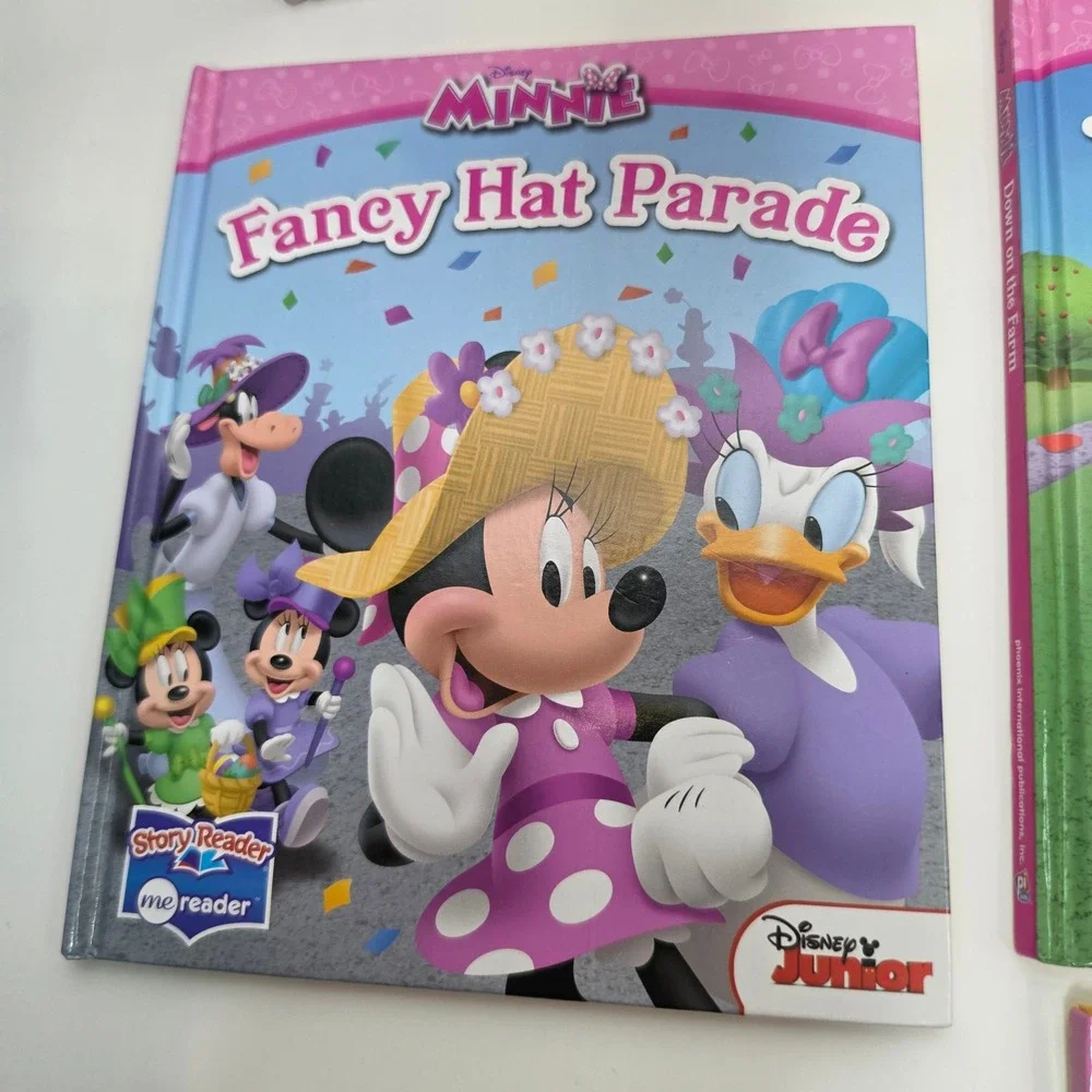 Disney Minnie Mouse Me Reader Replacement Books Lot of 7 PI Kids Hardcover